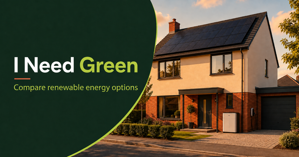 A modern home using rooftop solar and renewable energy technology